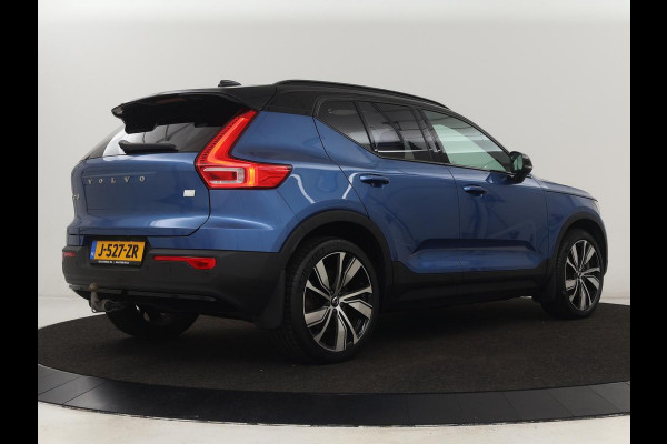 Volvo XC40 Recharge P8 AWD R Design | Panoramadak | Trekhaak | Stoel & stuurverwarming | Adaptive cruise | Carplay | Full LED | Camera | Leder/Alcantara | Keyless