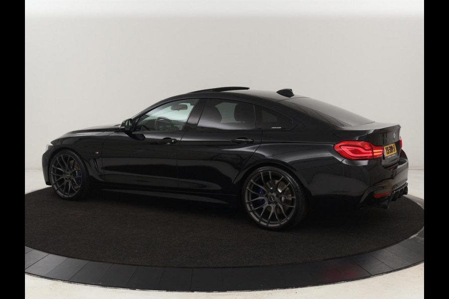 BMW 4 Serie Gran Coupé 435d xDrive M Sport | Schuifdak | Adaptive cruise | Leder | Carplay | Stoelverwarming | Adaptief LED | Sportstoelen | Camera | 20'' | Navigatie