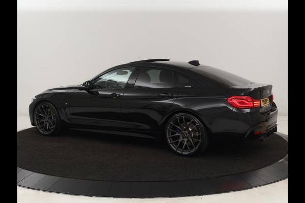 BMW 4 Serie Gran Coupé 435d xDrive M Sport | Schuifdak | Adaptive cruise | Leder | Carplay | Stoelverwarming | Adaptief LED | Sportstoelen | Camera | 20'' | Navigatie