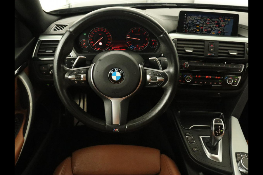 BMW 4 Serie Gran Coupé 435d xDrive M Sport | Schuifdak | Adaptive cruise | Leder | Carplay | Stoelverwarming | Adaptief LED | Sportstoelen | Camera | 20'' | Navigatie