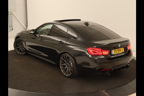 BMW 4 Serie Gran Coupé 435d xDrive M Sport | Schuifdak | Adaptive cruise | Leder | Carplay | Stoelverwarming | Adaptief LED | Sportstoelen | Camera | 20'' | Navigatie
