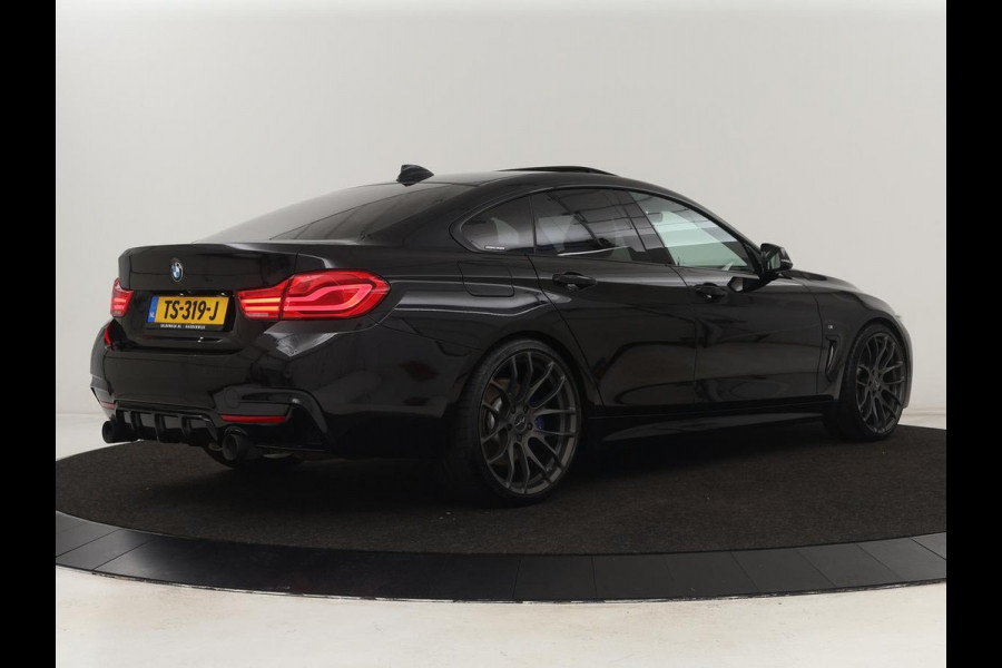 BMW 4 Serie Gran Coupé 435d xDrive M Sport | Schuifdak | Adaptive cruise | Leder | Carplay | Stoelverwarming | Adaptief LED | Sportstoelen | Camera | 20'' | Navigatie
