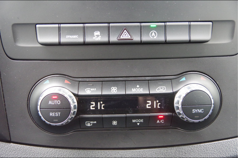 Mercedes-Benz Vito 119 CDI DC-5P, AUT. LED, LEDER, 2X SCHUIFDEUR, STOELVERWARMING, CAMERA, NAVI, CRUISE, AIRCO, DUBBELE CABINE, DUBBEL CABINE