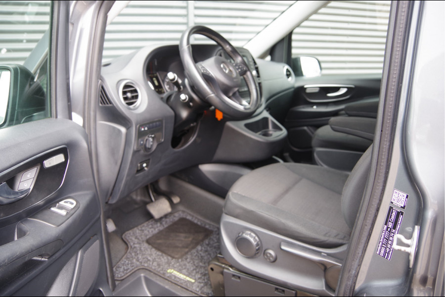 Mercedes-Benz Vito 119 CDI DC-5P, AUT. LED, LEDER, 2X SCHUIFDEUR, STOELVERWARMING, CAMERA, NAVI, CRUISE, AIRCO, DUBBELE CABINE, DUBBEL CABINE