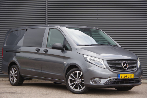 Mercedes-Benz Vito 119 CDI DC-5P, AUT. LED, LEDER, 2X SCHUIFDEUR, STOELVERWARMING, CAMERA, NAVI, CRUISE, AIRCO, DUBBELE CABINE, DUBBEL CABINE