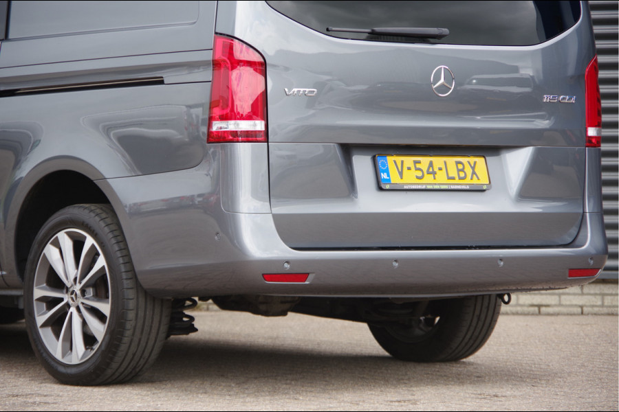 Mercedes-Benz Vito 119 CDI DC-5P, AUT. LED, LEDER, 2X SCHUIFDEUR, STOELVERWARMING, CAMERA, NAVI, CRUISE, AIRCO, DUBBELE CABINE, DUBBEL CABINE