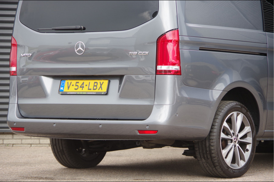 Mercedes-Benz Vito 119 CDI DC-5P, AUT. LED, LEDER, 2X SCHUIFDEUR, STOELVERWARMING, CAMERA, NAVI, CRUISE, AIRCO, DUBBELE CABINE, DUBBEL CABINE