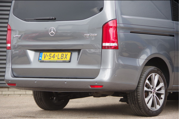 Mercedes-Benz Vito 119 CDI DC-5P, AUT. LED, LEDER, 2X SCHUIFDEUR, STOELVERWARMING, CAMERA, NAVI, CRUISE, AIRCO, DUBBELE CABINE, DUBBEL CABINE