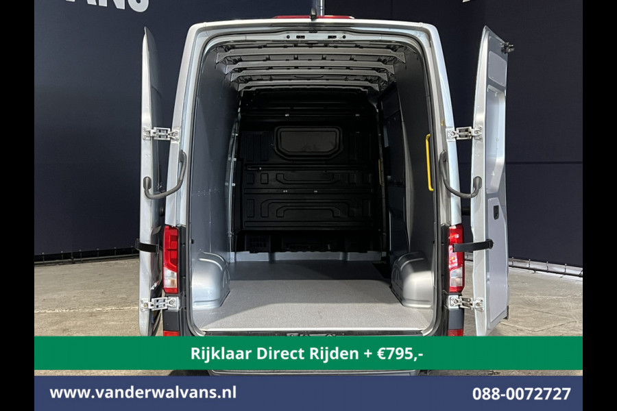 Volkswagen Crafter 2.0 TDI 177pk Automaat L3H3 L2H2 Euro6 *Rijklaar Direct Rijden* Airco | Camera | Navigatie | LED | Apple Carplay Android Auto, Cruisecontrol, Parkeersensoren, 3000kg trekvermogen, Bijrijdersbank, zilver