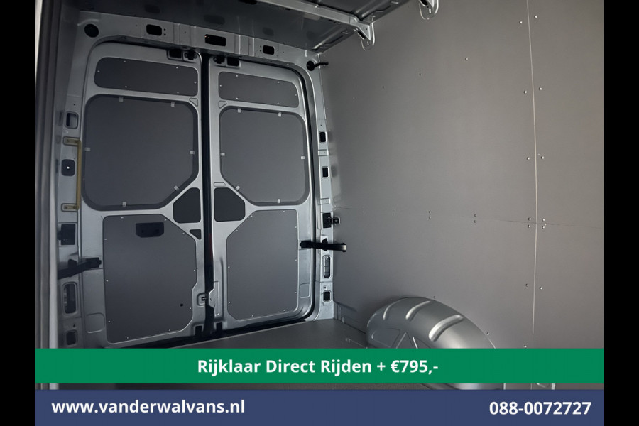 Volkswagen Crafter 2.0 TDI 177pk Automaat L3H3 L2H2 Euro6 *Rijklaar Direct Rijden* Airco | Camera | Navigatie | LED | Apple Carplay Android Auto, Cruisecontrol, Parkeersensoren, 3000kg trekvermogen, Bijrijdersbank, zilver