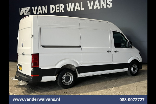 Volkswagen Crafter 2.0 TDI 140pk L3H3 L2H2 Euro6 Airco | 3000kg Trekhaak | Navigatie | Apple Carplay Android Auto, Cruisecontrol, Parkeersensoren, Bijrijdersbank