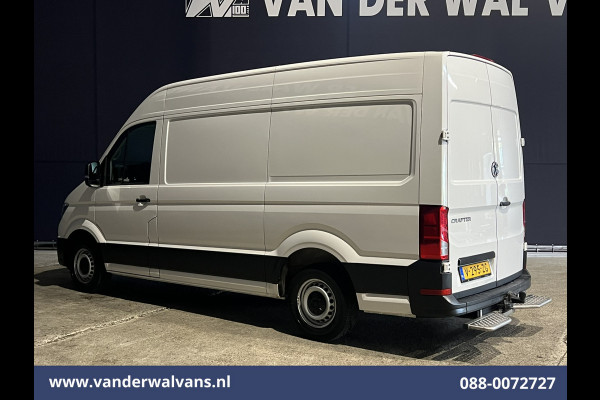 Volkswagen Crafter 2.0 TDI 140pk L3H3 L2H2 Euro6 Airco | 3000kg Trekhaak | Navigatie | Apple Carplay Android Auto, Cruisecontrol, Parkeersensoren, Bijrijdersbank