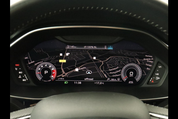 Audi Q3 35 TFSI S Line | Panoramadak | Stoelverwarming | Adaptive cruise | Camera | Carplay | Virtual Cockpit | Navigatie | Sportstoelen | Half leder | Climate control | Virtual Cockpit