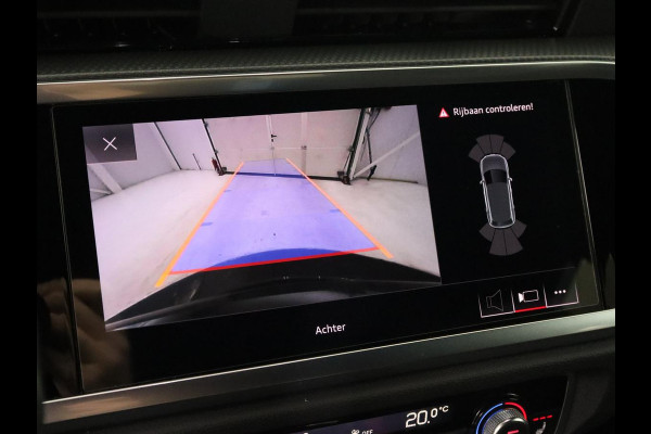 Audi Q3 35 TFSI S Line | Panoramadak | Stoelverwarming | Adaptive cruise | Camera | Carplay | Virtual Cockpit | Navigatie | Sportstoelen | Half leder | Climate control | Virtual Cockpit