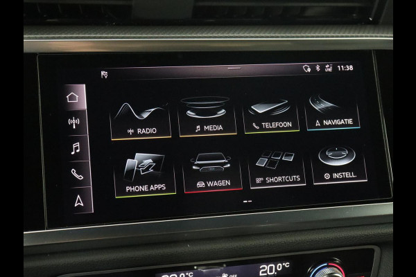 Audi Q3 35 TFSI S Line | Panoramadak | Stoelverwarming | Adaptive cruise | Camera | Carplay | Virtual Cockpit | Navigatie | Sportstoelen | Half leder | Climate control | Virtual Cockpit