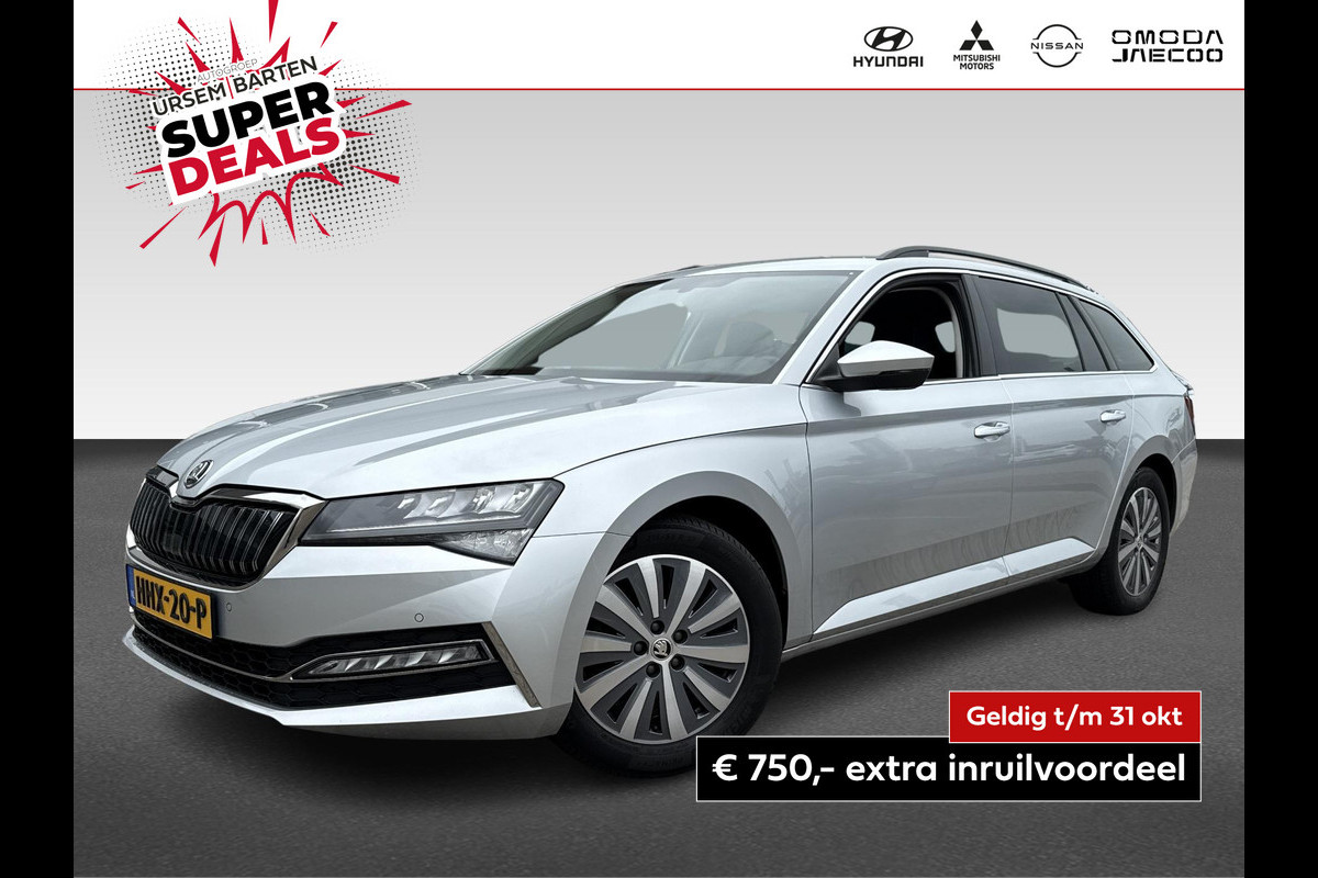 Škoda Superb Combi 1.4 TSI iV Business Edition Plus | PHEV | virtual cockpit | trekhaak wegklapbaar Škoda Superb Combi 1.4 TSI iV Business Edition Plus | PHEV | virtual cockpit | trekhaak wegklapbaar