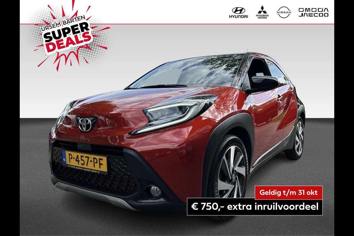Toyota Aygo X 1.0 VVT-i S-CVT Envy | Afneembare trekhaak | Inclusief gratis fietsendrager! Toyota Aygo X 1.0 VVT-i S-CVT Envy | Afneembare trekhaak | Inclusief gratis fietsendrager!