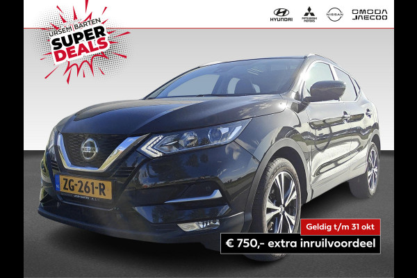 Nissan QASHQAI 1.3 DIG-T N-Connecta | Panorama dak | Navigatie | Carplay | Camera