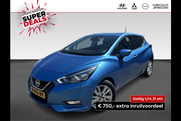 Nissan Micra 1.0 IG-T N-Connecta | automaat | navigatie | cruise control | airco