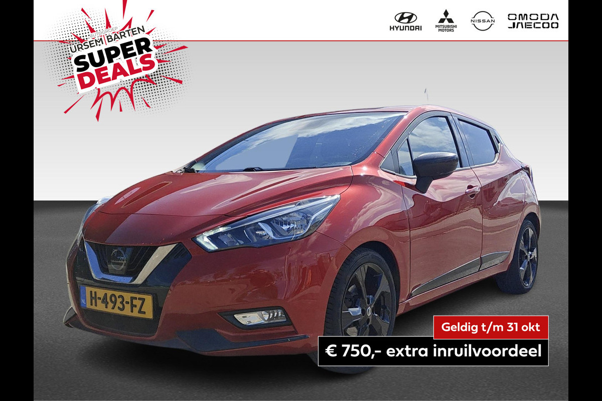 Nissan Micra 1.0 IG-T N-Sport | Navigatie | Keyless entree & Start Functie Nissan Micra 1.0 IG-T N-Sport | Navigatie | Keyless entree & Start Functie