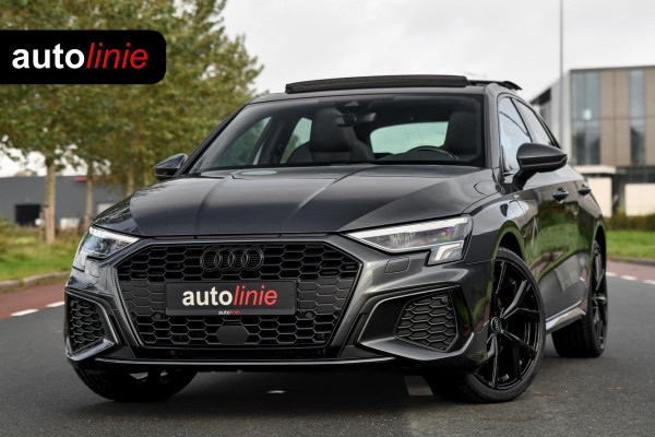 Audi A3 Sportback 40 TFSI e 3x S-Line. RS Zetels, Pano, ACC, Keyless, Camera, Matrix, 19'', CarPlay!