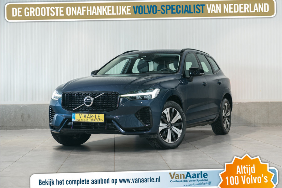 Volvo XC60 T6 Aut. Long Range Plus Dark Trekhaak Leder Parkeercamera 350pk