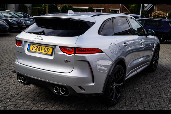 Jaguar F-Pace 5.0 V8 S/C AWD SVR | Lane Assist | Luxe Kuipstoelen | Head up | Meridian Sound system | 551PK | Dealer onderhouden |
