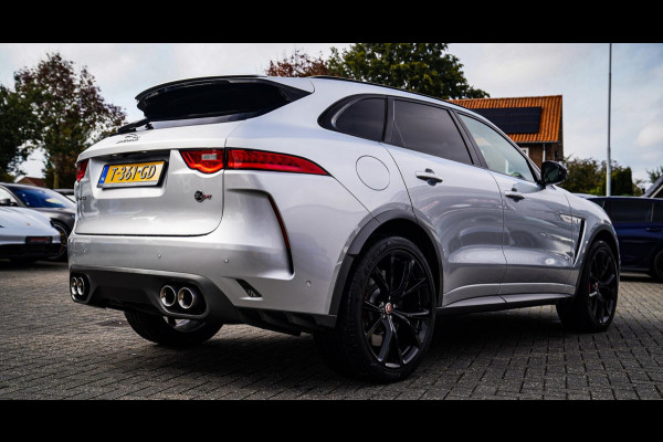 Jaguar F-Pace 5.0 V8 S/C AWD SVR | Lane Assist | Luxe Kuipstoelen | Head up | Meridian Sound system | 551PK | Dealer onderhouden |