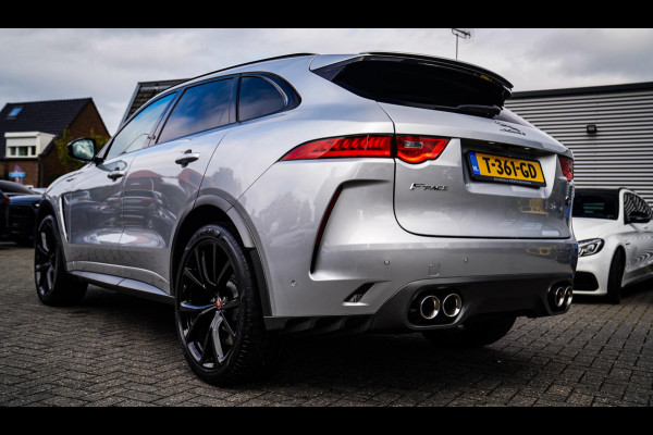Jaguar F-Pace 5.0 V8 S/C AWD SVR | Lane Assist | Luxe Kuipstoelen | Head up | Meridian Sound system | 551PK | Dealer onderhouden |