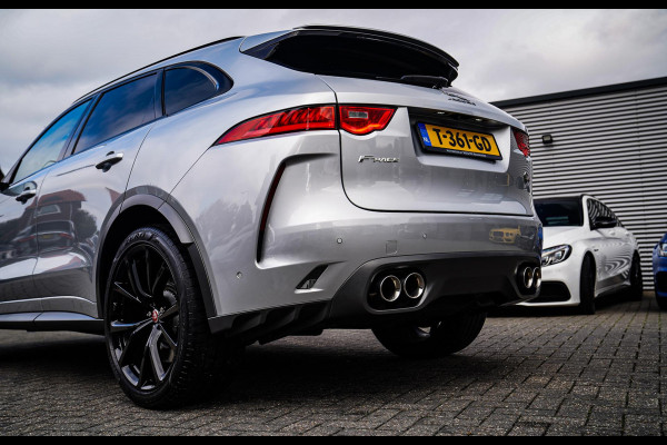 Jaguar F-Pace 5.0 V8 S/C AWD SVR | Lane Assist | Luxe Kuipstoelen | Head up | Meridian Sound system | 551PK | Dealer onderhouden |