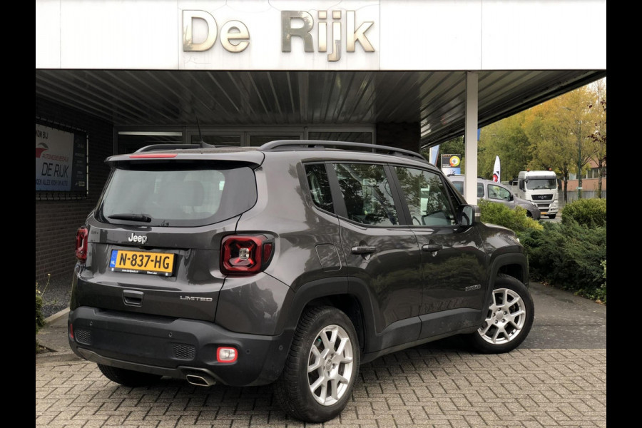 Jeep Renegade 1.3T Limited | Navi, Camera, ACC, Stoel+Stuurverw., Carplay/Android, Climate | Goed onderhouden |