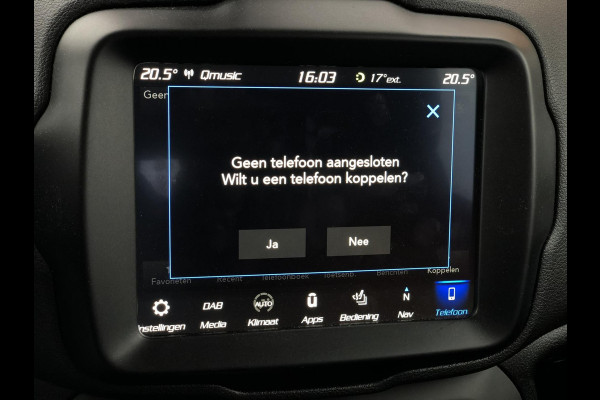 Jeep Renegade 1.3T Limited | Navi, Camera, ACC, Stoel+Stuurverw., Carplay/Android, Climate | Goed onderhouden |