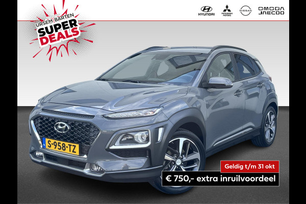 Hyundai Kona 1.0 T-GDI Premium | volleder | navigatie | stoelverwarming | Trekhaak