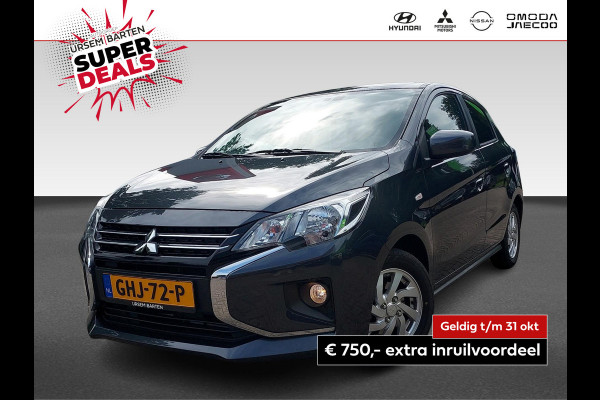 Mitsubishi Space Star 1.2 Dynamic automaat Automaat | fabrieksgarantie tot 2032