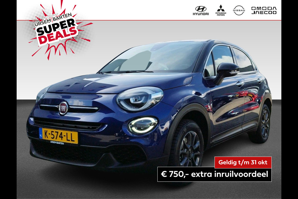 Fiat 500X 1.3 GSE Lounge | automaat | 150PK | 4 nieuwe banden navigatie | LED | Apple Carplay//Android Auto Fiat 500X 1.3 GSE Lounge | automaat | 150PK | 4 nieuwe banden navigatie | LED | Apple Carplay//Android Auto