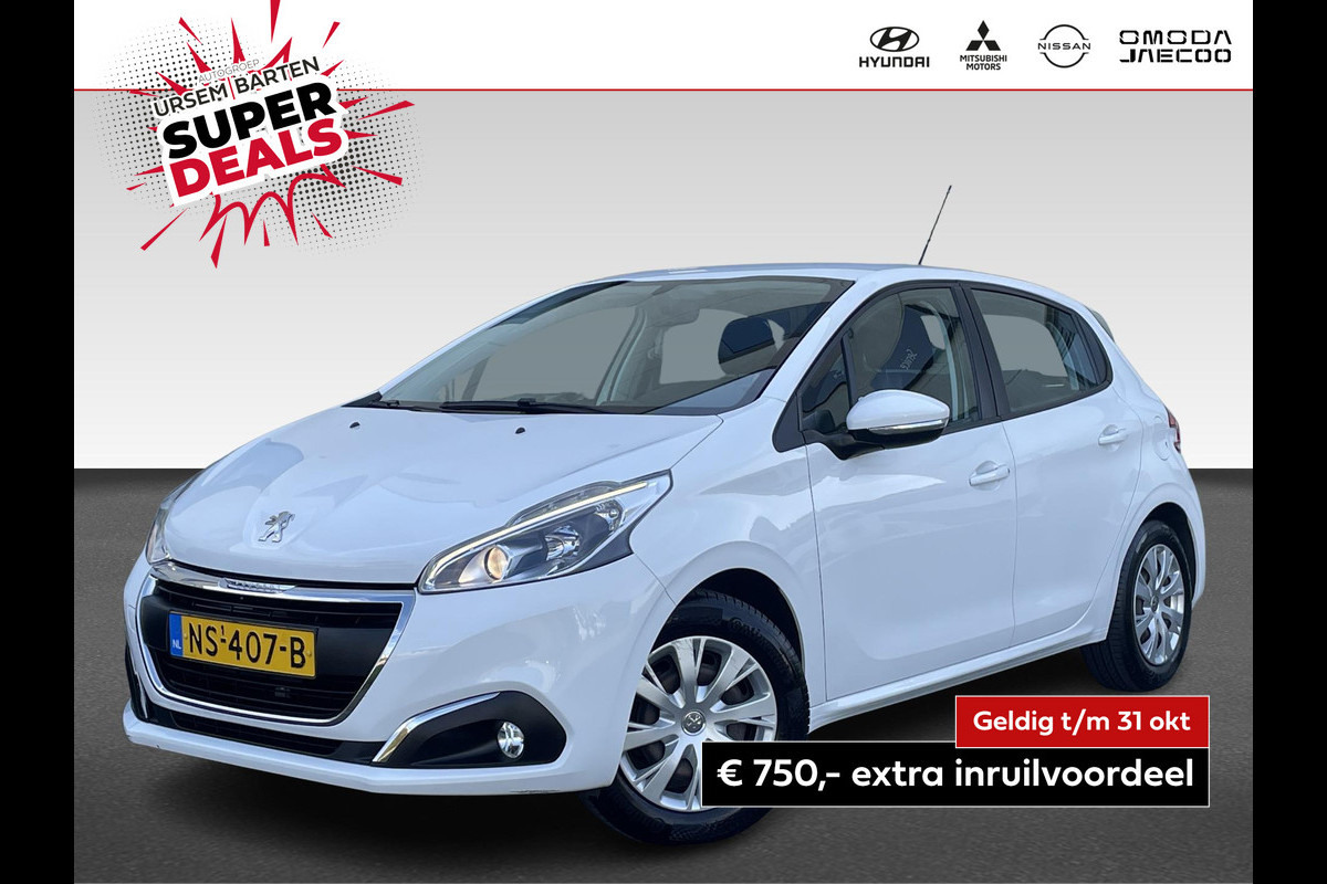 Peugeot 208 1.2 PureTech Blue Lion | navigatie | airco | cruise control Peugeot 208 1.2 PureTech Blue Lion | navigatie | airco | cruise control