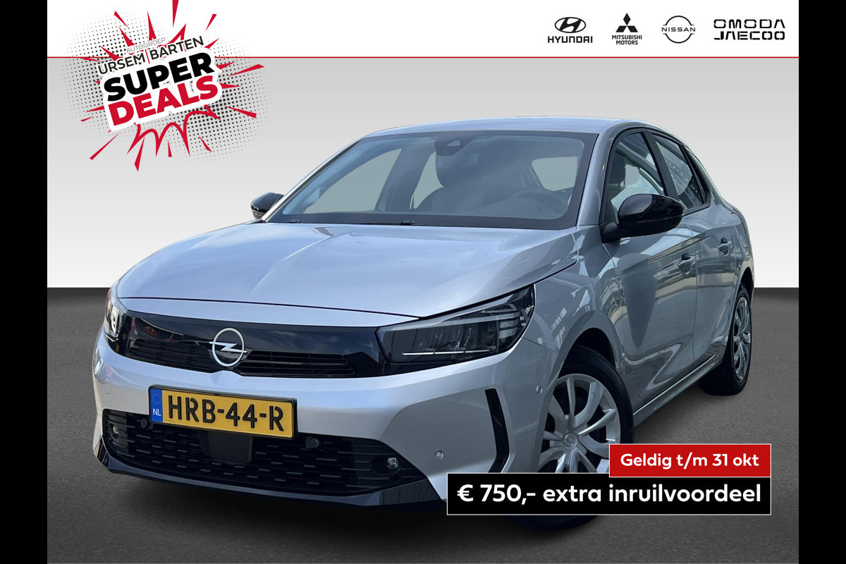 Opel Corsa 1.2 Edition | stoel-stuurverwarming | LED | airco | cruise control | parkeersensoren | Apple Carplay/Android Auto Opel Corsa 1.2 Edition | stoel-stuurverwarming | LED | airco | cruise control | parkeersensoren | Apple Carplay/Android Auto