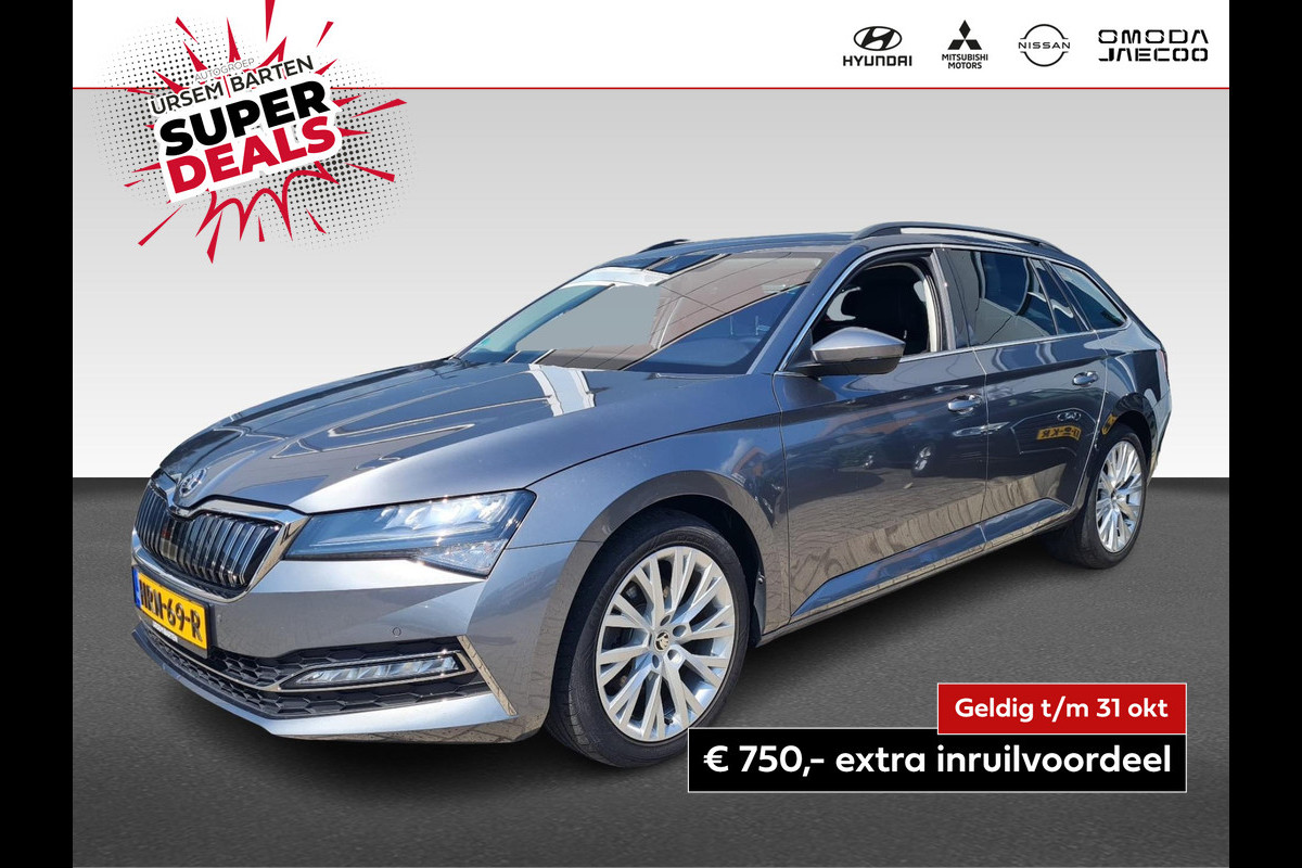 Škoda Superb Combi 1.4 TSI iV Business Edition Plus PHEV | trekhaak wegklapbaar Škoda Superb Combi 1.4 TSI iV Business Edition Plus PHEV | trekhaak wegklapbaar