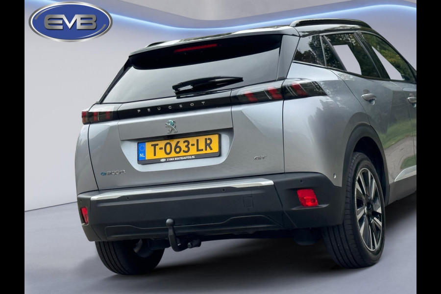 Peugeot e-2008 EV GT Pack 50 kWh fase 3, trekhaak, achteruitrijcamera, stoelverwarming, 18 inch, led verlichting