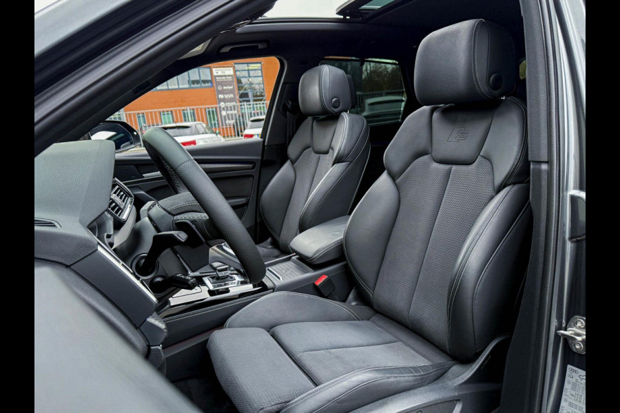 Audi Q5 50 TFSI e Quattro Competition S Edition S-Line 299pk Automaat! Panoramadak|Virtual Cockpit|Luchtvering|LED Matrix|Trekhaak