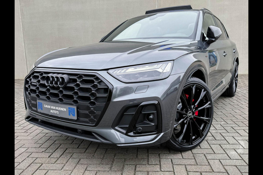 Audi Q5 50 TFSI e Quattro Competition S Edition S-Line 299pk Automaat! Panoramadak|Virtual Cockpit|Luchtvering|LED Matrix|Trekhaak