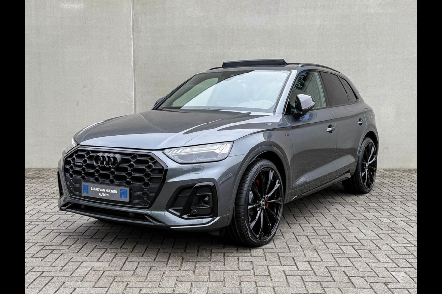 Audi Q5 50 TFSI e Quattro Competition S Edition S-Line 299pk Automaat! Panoramadak|Virtual Cockpit|Luchtvering|LED Matrix|Trekhaak