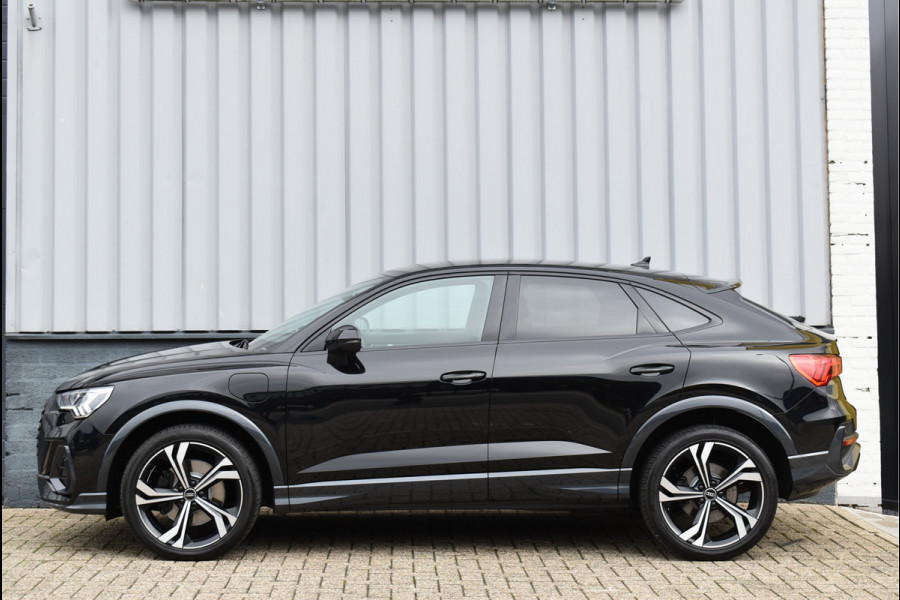 Audi Q3 Sportback 45 TFSI e S-Line 245 Pk Black Ed Navi Camera ACC Leder Matrix 20 Inch