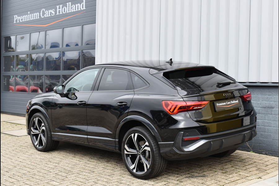 Audi Q3 Sportback 45 TFSI e S-Line 245 Pk Black Ed Navi Camera ACC Leder Matrix 20 Inch
