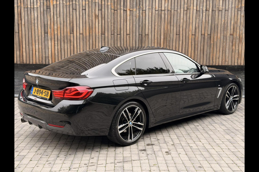 BMW 4 Serie Gran Coupé 418i M Sport Àutomaat | Open dak | LED verlichting | Lederen bekleding | Stoelverwarming | Trekhaak afneembaar | Appl