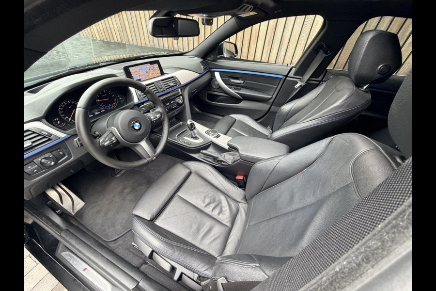 BMW 4 Serie Gran Coupé 418i M Sport Àutomaat | Open dak | LED verlichting | Lederen bekleding | Stoelverwarming | Trekhaak afneembaar | Appl