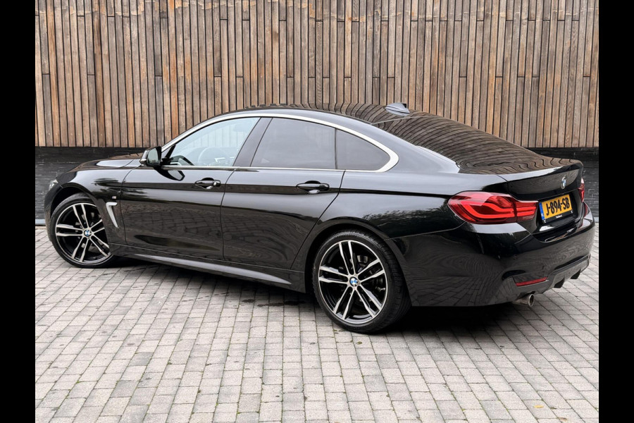 BMW 4 Serie Gran Coupé 418i M Sport Àutomaat | Open dak | LED verlichting | Lederen bekleding | Stoelverwarming | Trekhaak afneembaar | Appl
