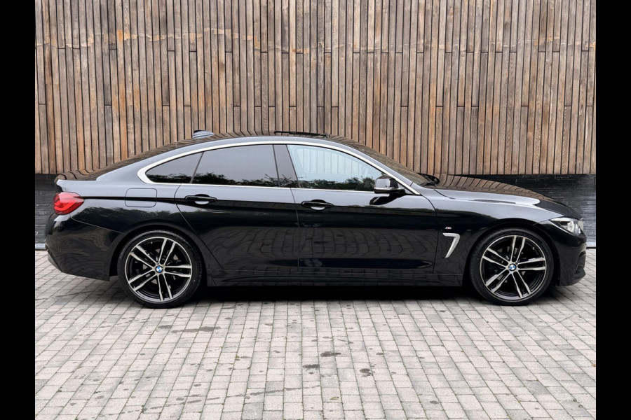 BMW 4 Serie Gran Coupé 418i M Sport Àutomaat | Open dak | LED verlichting | Lederen bekleding | Stoelverwarming | Trekhaak afneembaar | Appl