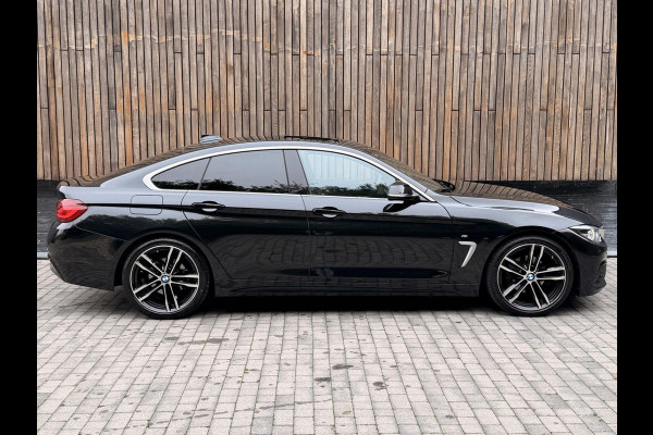 BMW 4 Serie Gran Coupé 418i M Sport Àutomaat | Open dak | LED verlichting | Lederen bekleding | Stoelverwarming | Trekhaak afneembaar | Appl