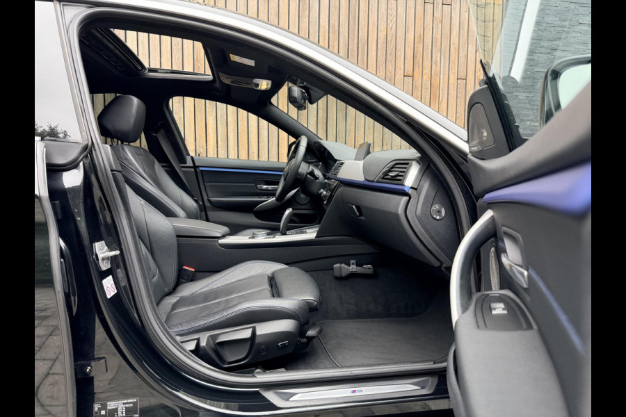 BMW 4 Serie Gran Coupé 418i M Sport Àutomaat | Open dak | LED verlichting | Lederen bekleding | Stoelverwarming | Trekhaak afneembaar | Appl